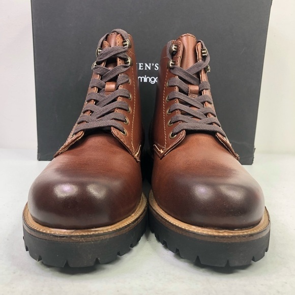 BLOOMINGDALES The Mens Store Leather Lace Up Boots main image 5